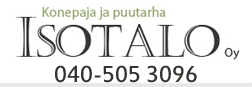 Konepaja ja puutarha O. Isotalo Oy logo
